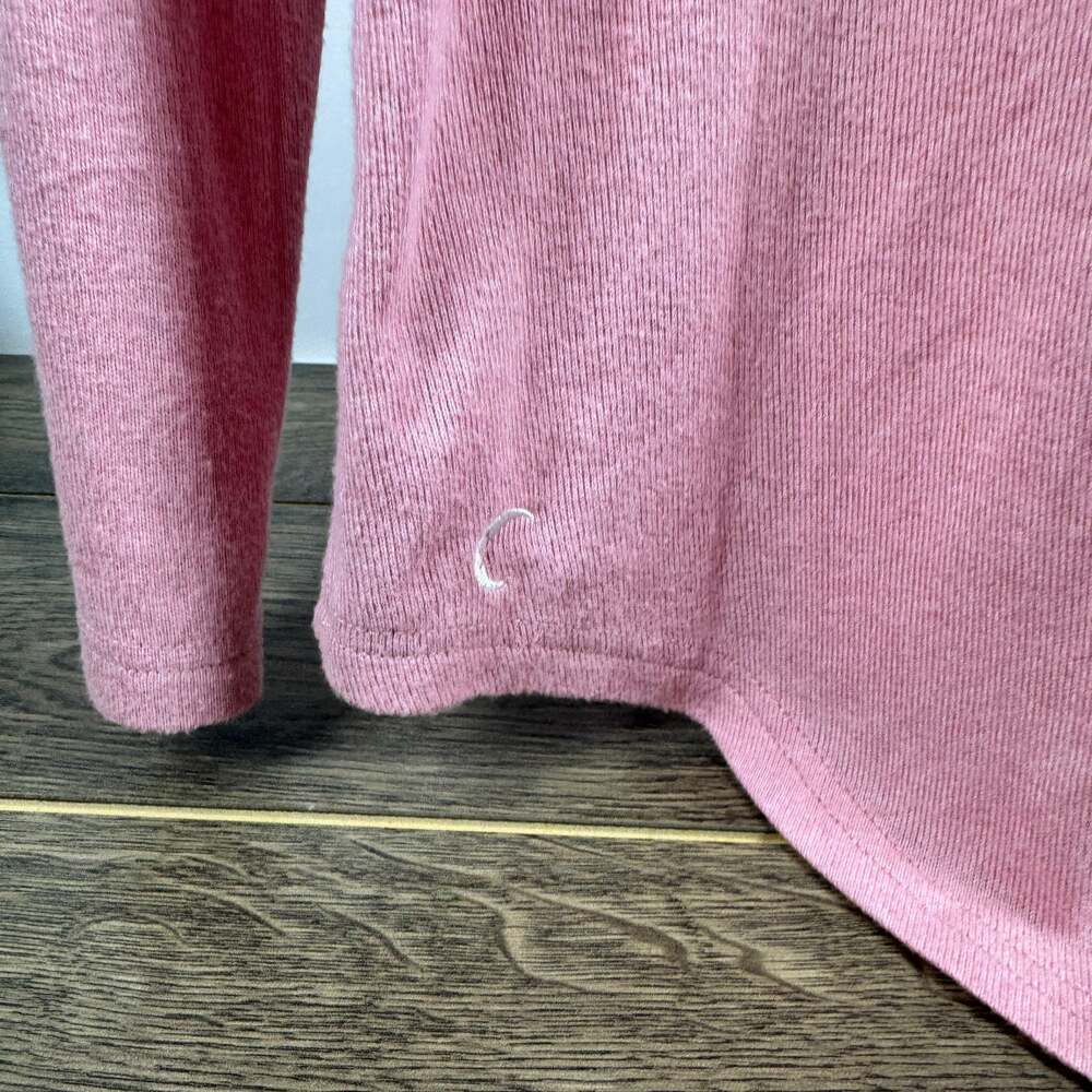 Zyia Active Light Pink Long Sleeve Split Back Wor… - image 3